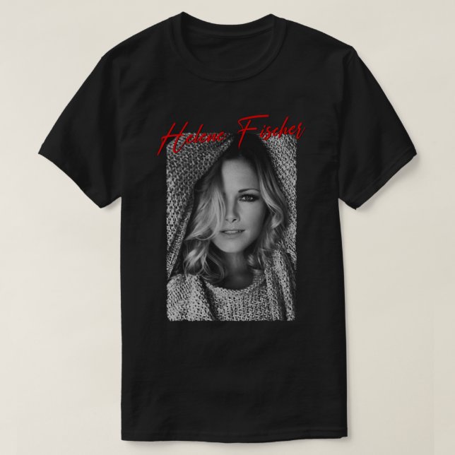 T-shirt Drôle Cadeau Famous Helene Beautiful Fischer Femme (Design devant)