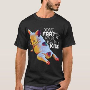 T-shirt Drôle cadeau français Bulldog Je n'ai pas pété Fre