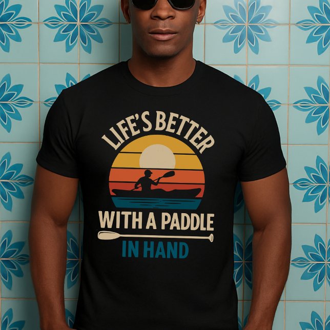 T-shirt drôle cadeau Kayak, papa maman amant (Créateur téléchargé)