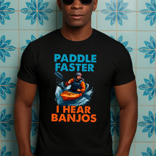 T-shirt drôle cadeau Kayak, papa maman amant