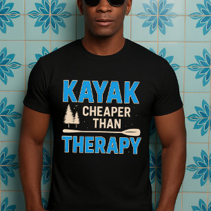 T-shirt drôle cadeau Kayak, papa maman amant