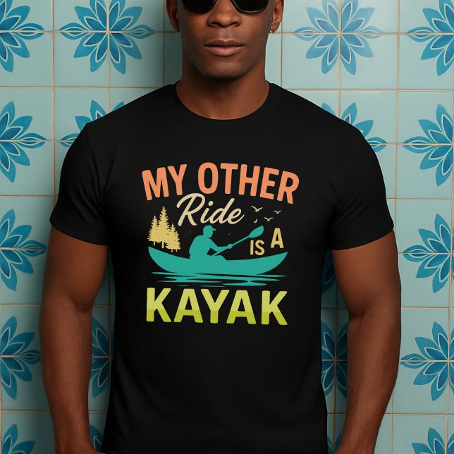 T-shirt drôle cadeau Kayak, papa maman amant (Créateur téléchargé)