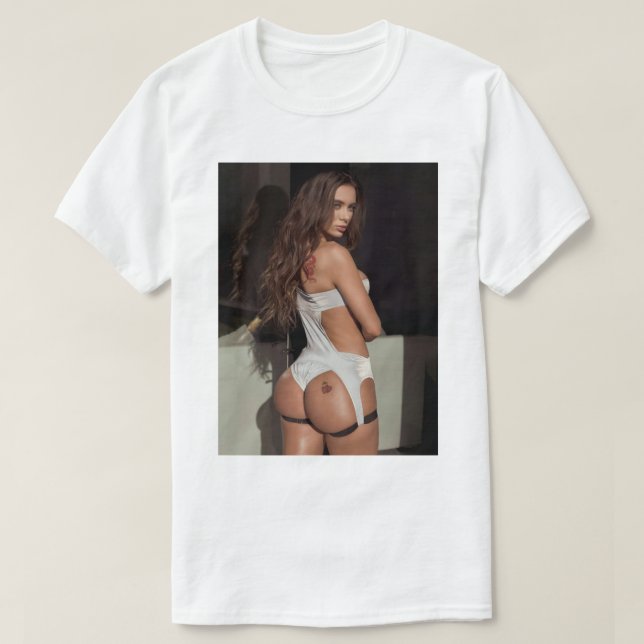T-shirt Drôle Cadeau Lana Rhoades mignonne Hommes d'amour (Design devant)