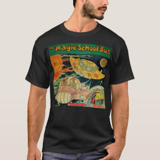 T-shirt Drôle Cadeau Magique Cartoons École Bus Enfants Re