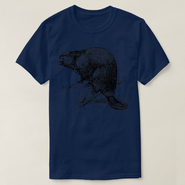 T-shirt Drôle cadeau Marmot J'aime Marmot (Design devant)
