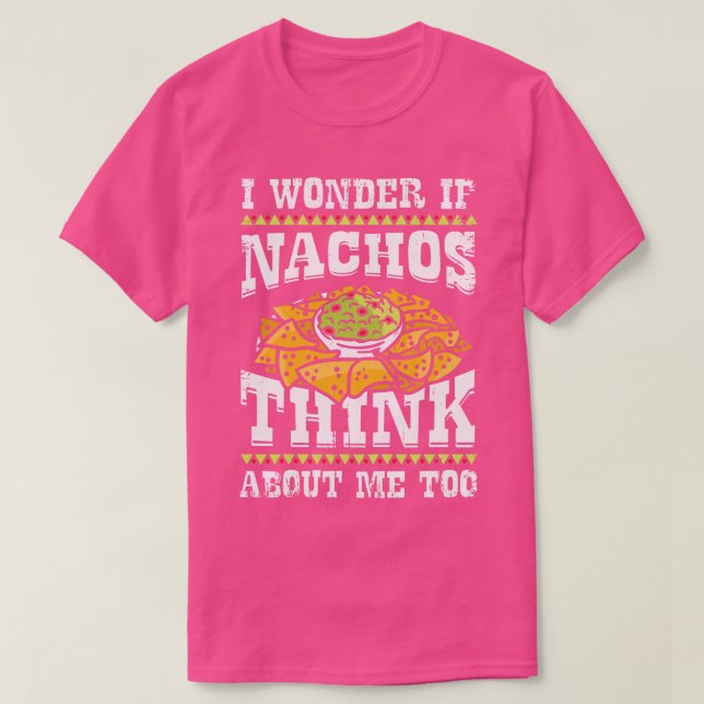 T-shirt Drôle cadeau Nacho Lover (Design devant)