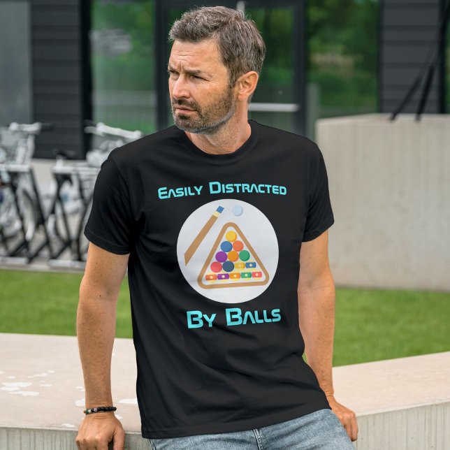 T-shirt Drôle cadeau personnalisé pour les joueurs de bill (Funny Custom Gifts for Billiard Pool Players)