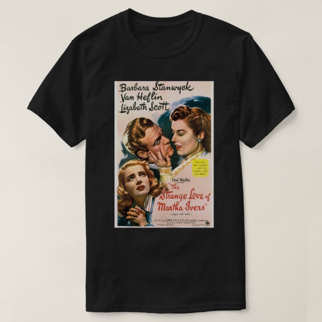 T-shirt Drôle cadeau pour Stanwyck Drama Barbara Actrice C (Design devant)