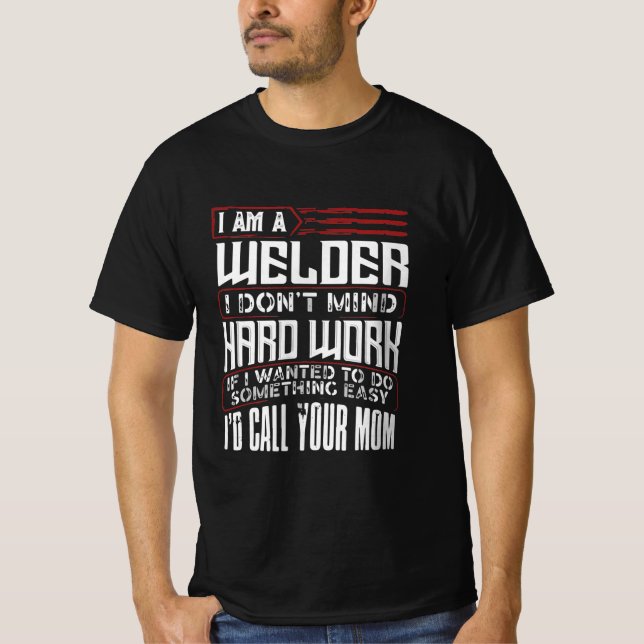 T-shirt Drôle cadeau pour Welder | Cadeau Welder Dad Lover (Devant)