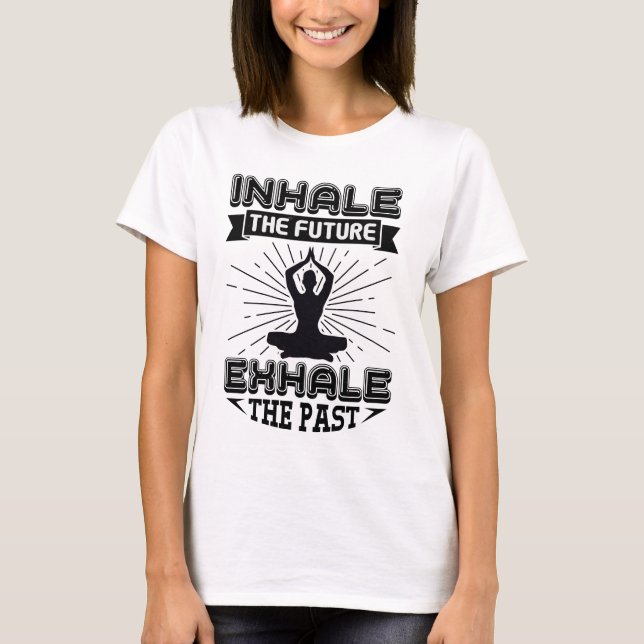 T-shirt Drôle cadeau Yoga (Devant)