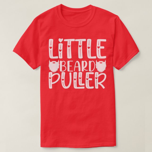 T-shirt Drôle Cadeaux de barbe Petit Puller Classic TShi (Design devant)