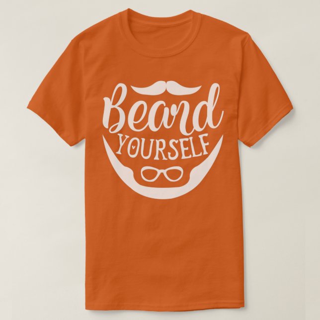 T-shirt Drôle Cadeaux De Barbe Pour Hommes Vous-Même (Design devant)