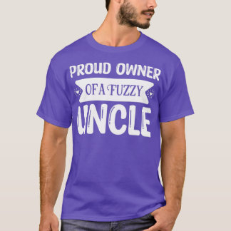 T-shirt Drôle Cadeaux De Barbe Propriétaire D'Un Oncle Fuz