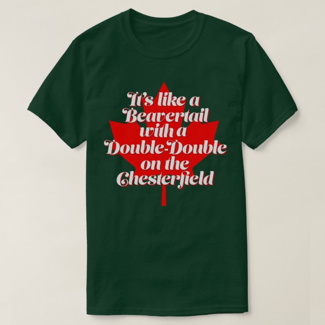T-shirt Drôle Canada T Design Mème canadien (Design devant)