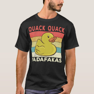 T-shirt Drôle Canard dit Canards Quack Quack Madafakas lab