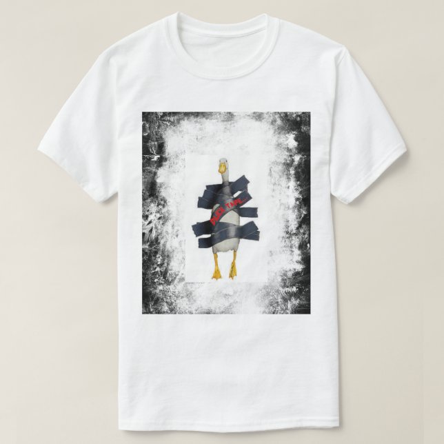 T-Shirt Drôle Canard - Hilarious Animal Tee (Design devant)