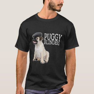 T-shirt Drôle Carlin Lover Dog Visage Peaky Life Retro Vin