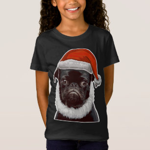 T-Shirt Drôle Carlin Noël laid Sweater cadeau pour chien C