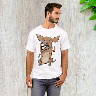 T-shirt Drôle Cartoon fou chien Hilarious mignon animal an