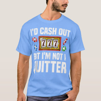T-shirt Drôle Casino Designs Pour Hommes Femmes Jeu De Jeu