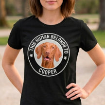 Drôle Ce Humain Appartient Au Nom De Chien Photo D