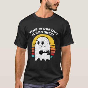 T-shirt Drôle Ce Travail Est Feuille De Fantôme Halloween