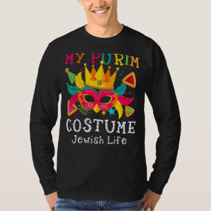 T-shirt Drôle Ceci Est Mon Costume Purim Jewish Life Haman