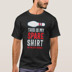 T-shirt Drôle C'Est Mon Pin De Bowling De Secours Sport Pu