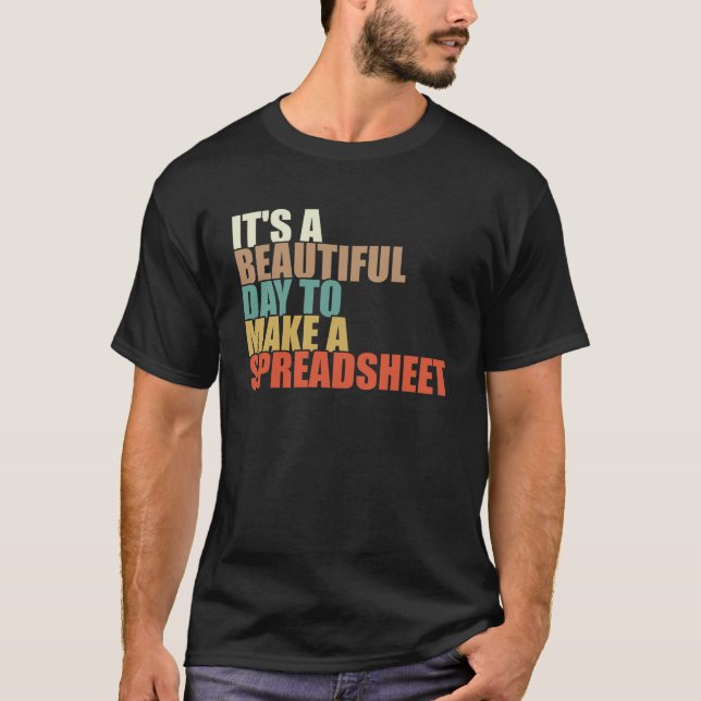 T-shirt Drôle C'est une belle journée pour faire une feuil (Devant)