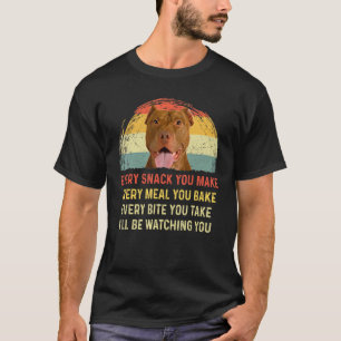 T-shirt Drôle Chaque Collation Que Vous Faites Chien Ameri