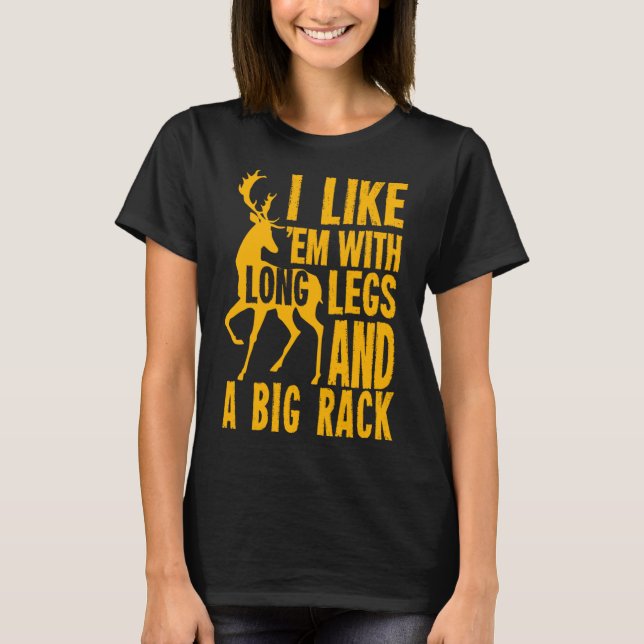 T-shirt Drôle Chasse aux Cerfs Don de Devis pour Chasseurs (Devant)