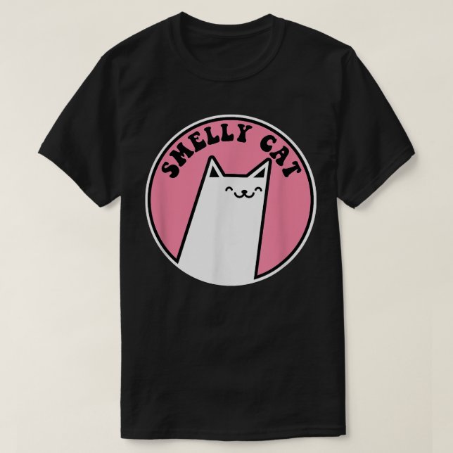 T-shirt Drôle chat amis chanson SMELLY CAT Amoureux de les (Design devant)