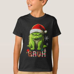 T-shirt Drôle Chat Bruh Dit Bro