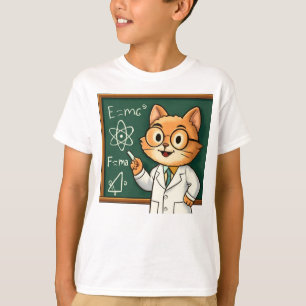 T-shirt Drôle Chat Travailler à partir de la maison Illust