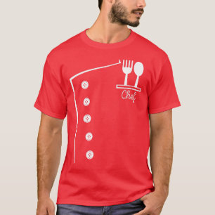 T-shirt Drôle Chef Costume Boucher Cuisine Cuisine