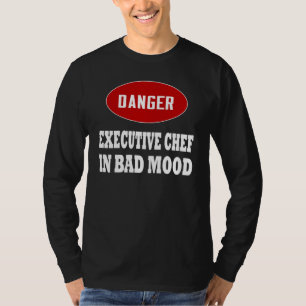 T-shirt Drôle Chef exécutif