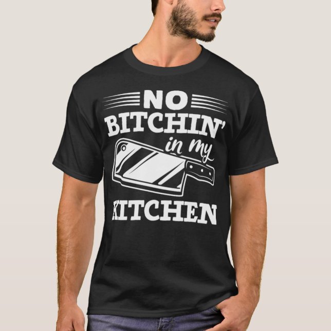T-shirt Drôle Chef exécutif Knife Kitchen Cutlery pirate s (Devant)