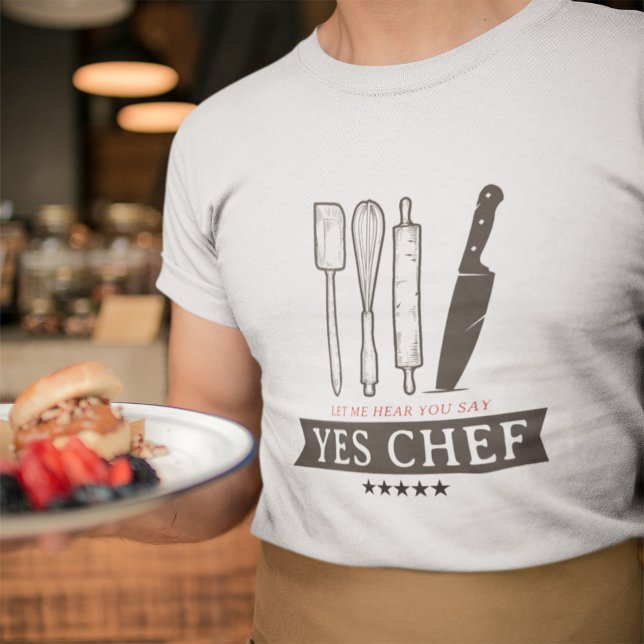 T-shirt Drôle chef qoutes | Texte personnalisé (Créateur téléchargé)