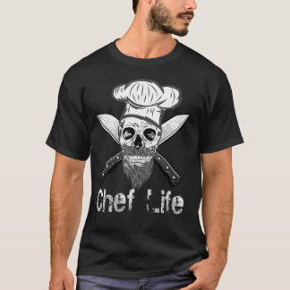 T-shirt Drôle Chefs T Go Cry in Walk in Chef arc-en-ciel