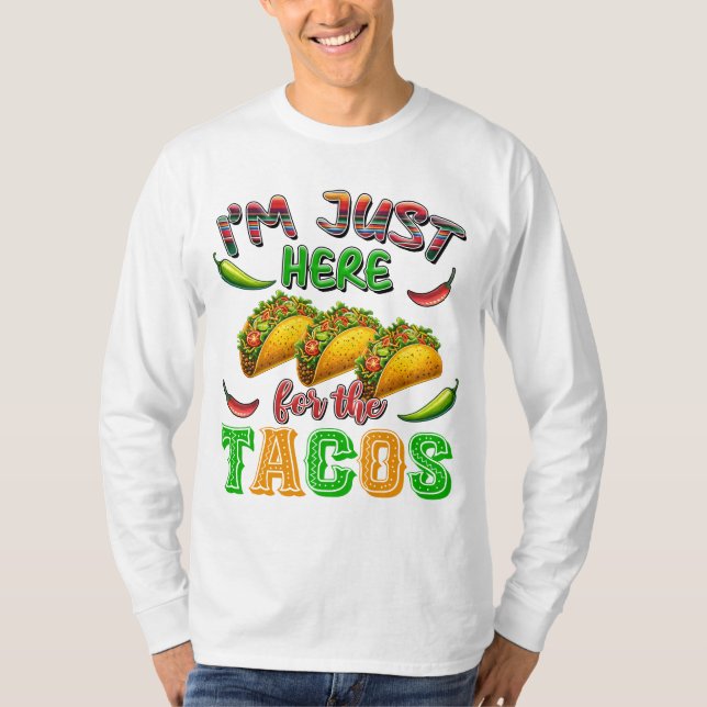 T-Shirt Drôle Chemise Cinco de mayo (Devant)