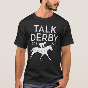 T-shirt Drôle Cheval Racing Derby Race Propriétaire Lover