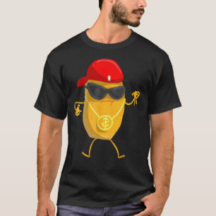 T-shirt Drôle Chicken Nugget Cadeau Pour Enfants Cool Gang