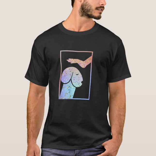 T-shirt Drôle Chien de l'esprit (Devant)