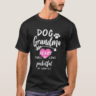 T-shirt Drôle Chien Grandma Nana Amoureux des chiens Empre