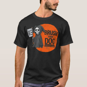 T-shirt Drôle Chien Groomer, Brosse Votre Chien Grooming