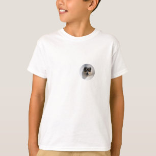 T-shirt Drôle chien souriant