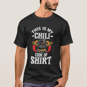 T-shirt Drôle Chili Cook Off Pour Hommes Femmes Enfants