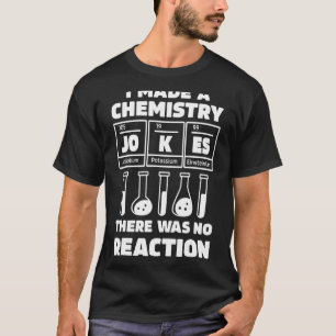 T-shirt Drôle Chimie Science Enseignante Chimiste Hommes F
