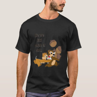 T-shirt Drôle chips et dale.
