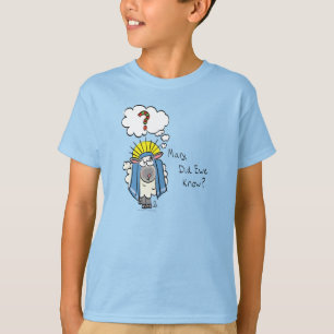 T-shirt Drôle chrétien Noël mignon mouton